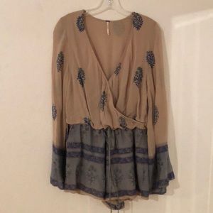 Free People Boho Romper